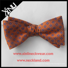 100% Handmade Jacquard Woven Bowties Homens De Seda